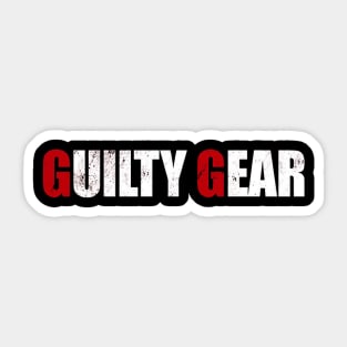 GG Logo (Guilty Gear) Sticker